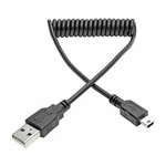 Tripp Lite U030-006-coil 6ft Hi-speed Usb 2.0 To Mini-b Cable Coiled A-mini-. Fixed Price $24.38.