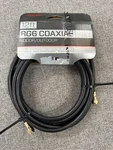Rocketfish Rf-rg612bk2 12ft Antenna Cable Rg6 Coaxial. Fixed Price $9.00.