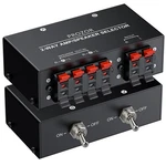 Prozor 2 Zone Speaker Switch Box A/b Selector Passive Stereo Amp Receiver 150.... Fixed Price $50.08.