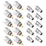 Goupchn Pl-259 Coaxial Connectors Uhf Male Solder Connector Plug 50 Ohm Coax .... Fixed Price $26.08.