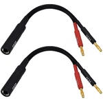 Cncess Cess-020 1/4 Inch Ts To Dual Banana Plug Speaker 6 Inches, Black. Fixed Price $20.63.