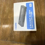 Dgodrt Hdmi Splitter 2x4 4k 60hz, Remote Control, Output. Fixed Price $40.00.