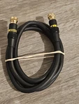 Monster Standard Sv1-rg6 Linear Bandwidth 75 Ohms Video Satellite Cable 42". Fixed Price $10.16.
