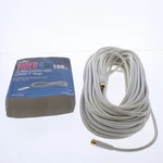 Leviton C5851-100g White 100 Feet Coaxial Video Cable Gold Plugs F-type. Fixed Price $20.89.
