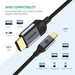 Qgeem Usb C To Hdmi Cable Adapter 4k, 6ft - Gray. Fixed Price $19.46.