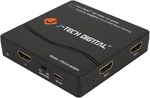 J-tech Digital Hdmi Splitter 4k 60hz 1x4 Splitter, Black. Fixed Price $53.78.