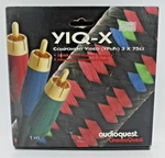 Audioquest Yiq-x Component Video Cable 1 Meter. Fixed Price $34.99.