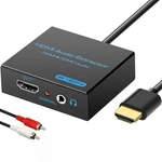 Vpfet Hdmi Audio Extractor Splitter 4k 3.5mm To Hdmi+aux 4k30hz, Black. Fixed Price $18.99.