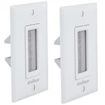 Wall Brush Plate For Hiding Up To 8 Low Voltage Cables Sturdy Brushes With Cable. Fixed Price $23.17.