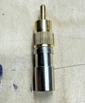 (10) Pieces -stirling Spl-59-rtq-rca F-compression Connector Coax. Fixed Price $23.50.