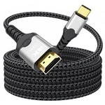 Usb C To Hdmi Cable 15 Ft Long, 4k 30hz 1080p 120hz One-direction Type To.... Fixed Price $19.91.