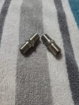 Qty-2 F-81 Barrel Asbf81 Female Splice Coax Extension Connector. Fixed Price $7.77.
