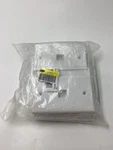 Pack Of 12 Wi4you 1 - Port Keystone Wall Plate 1-gang Ethernet Plates White. Fixed Price $17.99.