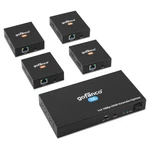 Gofanco 1080p 1x4 Hdmi Extender Splitter Over Cat5e/6/7 Cable - Up To 165ft. Fixed Price $214.65.
