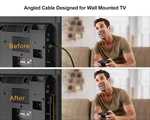 6ft 4k Hdmi Cable Right Angle 90 Male To Ultra Hd 60hz Adapter. Fixed Price $17.23.