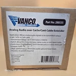 Vanco Analog Audio Over Cat5e/cat6 Cable Extender Part:. Fixed Price $35.50.