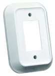 Jr Products 13485 Single White Spacer Face Plate For Multi Purpose Switches. Fixed Price $16.91.