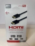 Ultra Pro Ge 6-ft Hdmi Cables High Speed W/ethernet 4k 1080p. Fixed Price $9.95.