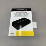 Monster 3-way 4k Hdmi Switch W/ Remote Control 6"x8" Black Jhiu0128. Fixed Price $48.16.