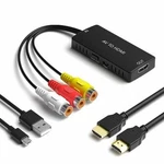 Ruipuo Rca To Hdmi Converter, Av Adapter, Black Converter. Fixed Price $17.73.