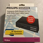 Philips Magnavox Video Rf Modulator Converter In Box Brand New. Fixed Price $13.95.