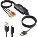 Ablewe Rca To Hdmi Converter, Av Adapter, Composite Tohdmi Adapter. Fixed Price $27.99.