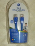 Ge 96247 Cat 6 Ethernet Network Cable 7 Foot. Fixed Price $9.99.