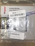 Legrand Radiant Rwp262gry Grey 2-gang Receptacle Cover Plate H83. Fixed Price $5.00.