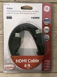 Ge 6ft. 1.8m Hdmi Cable - New Hdtv 73288 High Performance. Fixed Price $5.99.