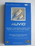 Auvio Ultrathin High-speed Hdmi With Ethernet To Mini Cable 10-ft. Fixed Price $8.50.