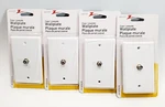 Zenith Vw1001wj1w Coax Cable Wall Jack White Lot 0f 4, New. Fixed Price $18.16.