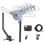Mcduory Outdoor 150 Miles Digital Tv Antenna 360 Degree Rotation Amplified Hd.... Fixed Price $61.98.