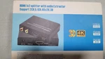 Tendak 1x2 4k Hdmi Splitter With Audio Extractor Optical And R/l Output Powered. Fixed Price $36.00.