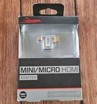 Brand New Rocketfish - Hdmi-to-micro-/mini-hdmi Adapter Silver/gold. Fixed Price $13.00.