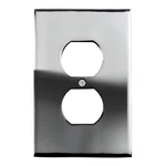 Polished Chrome Switch Hits Outlet Wall Plate 1 Duplex,. Fixed Price $19.02.