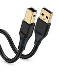 Hp Printer Cable 6ft, Square Usb A To B For Printer/scanner Epson, .... Fixed Price $10.37.