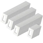 Wall Plate 4 Gang Screwless Decorator Outlet Cover 100 Pack Glossy White Bestten. Fixed Price $179.99.