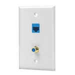 Ibl-1 Cat6 Ethernet Port And 1 Gold-plated Cable 2 Port, Coax Cable+1. Fixed Price $13.99.