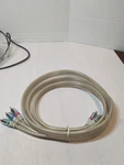 Philips 24k Gold Tipped Rca Audio Video Av Interconnected Cable Vcr Dvd Tv 6'. Fixed Price $5.00.