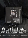 Metra Velox Active 10m Hdmi Cable 32.8 Black W/griplox Connectors.. Fixed Price $75.00.