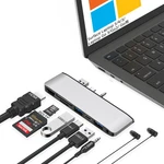 Clickfish Surface Laptop 6/5/4/3 Hub Docking Station, Usb-c With Sliver. Fixed Price $39.97.