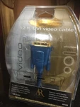 Dvi 12 Foot Digital Video Cable Acoustic Research Ap-098 Performance Series. Fixed Price $20.00.