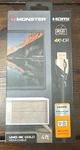 Monster 4' Uhd 4k Gold Hdmi Cable New. Fixed Price $14.42.