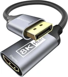 Displayport 1.4 To Hdmi 2.1 Adapter 8k 60hz/4k 120hz Unidirectional Dp Male. Fixed Price $15.99.