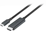 Insignia- 68k Ultra Hd Usb-c To Hdmi 2.1 Braided Cable - Black. Fixed Price $29.99.