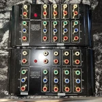 Lot Of (2) 4-way Component Rgb Audio Video Distribution Amplifier Tested. Fixed Price $49.99.