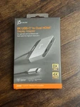 J5create Jca465 8k Usb-c To Dual Hdmi Display Adapter, For Macos Or Windows. Fixed Price $21.99.