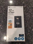 Utilitech 4k Hdmi To 12-ft Black Model 63307-s1. Fixed Price $14.50.