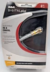 Rca 6 Ft. Quad Shield Rg-6 Coaxial Cable Digital Plus Dh6qce - New Sealed. Fixed Price $12.34.