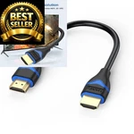 Apojodly 4k Short Hdmi Cable 6 Inch, Cord 0.5ft High Speed 0.5ft, Blue. Fixed Price $12.34.